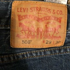 Levi’s 508 Dark Denim 29x30
